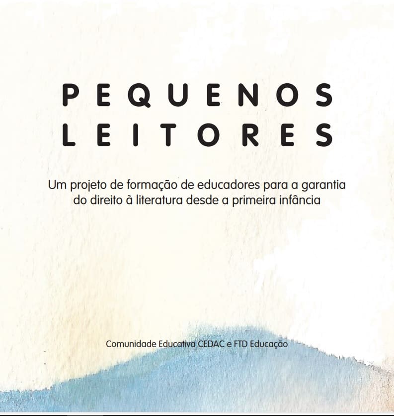Capa livro pequenos leitores